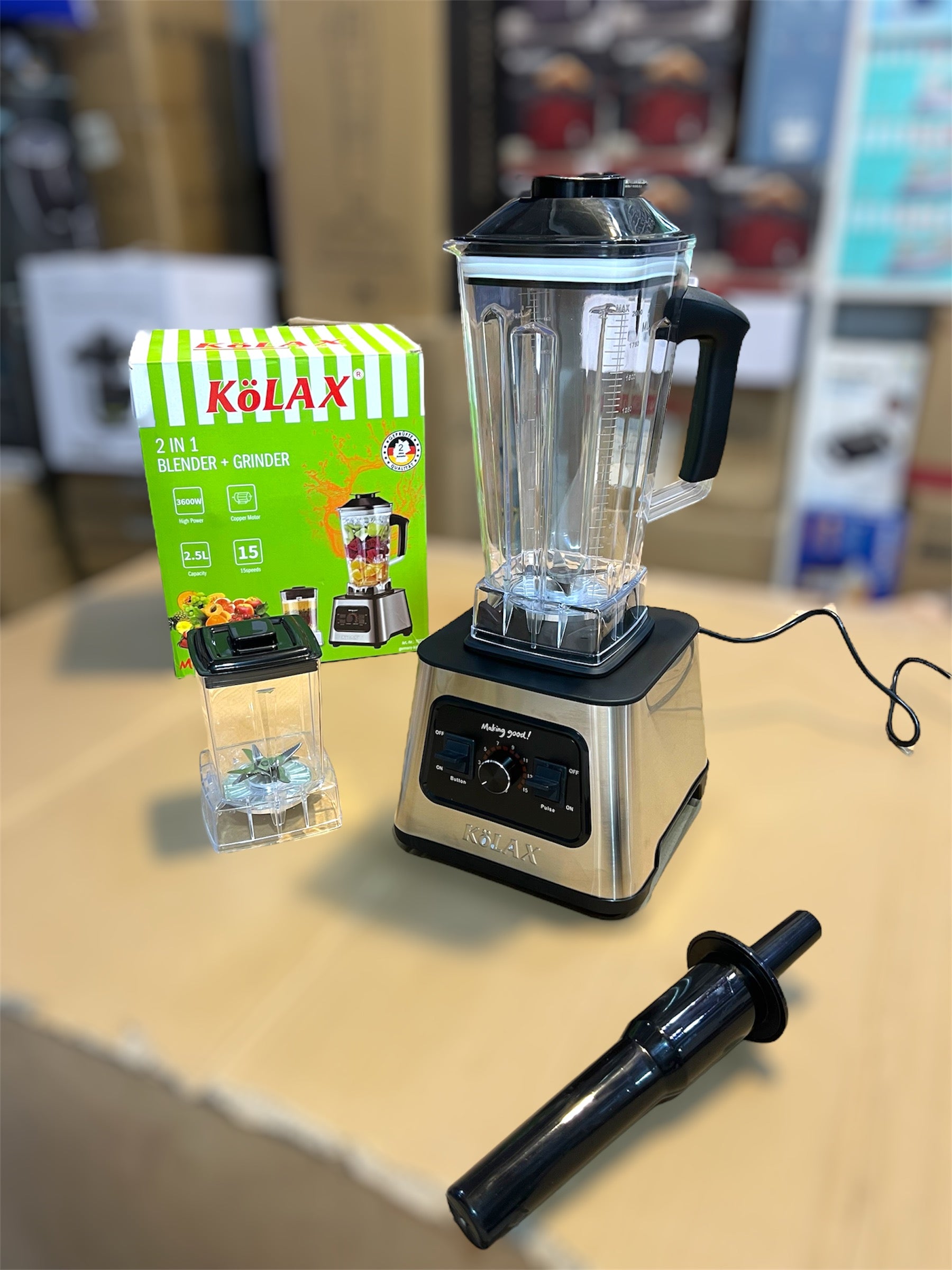 Kolax Germany Branded High Quality Blender & Grinder