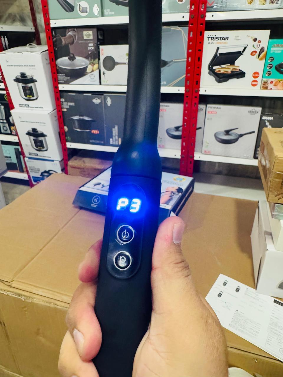 Extended Handle Rechargeable Massager
