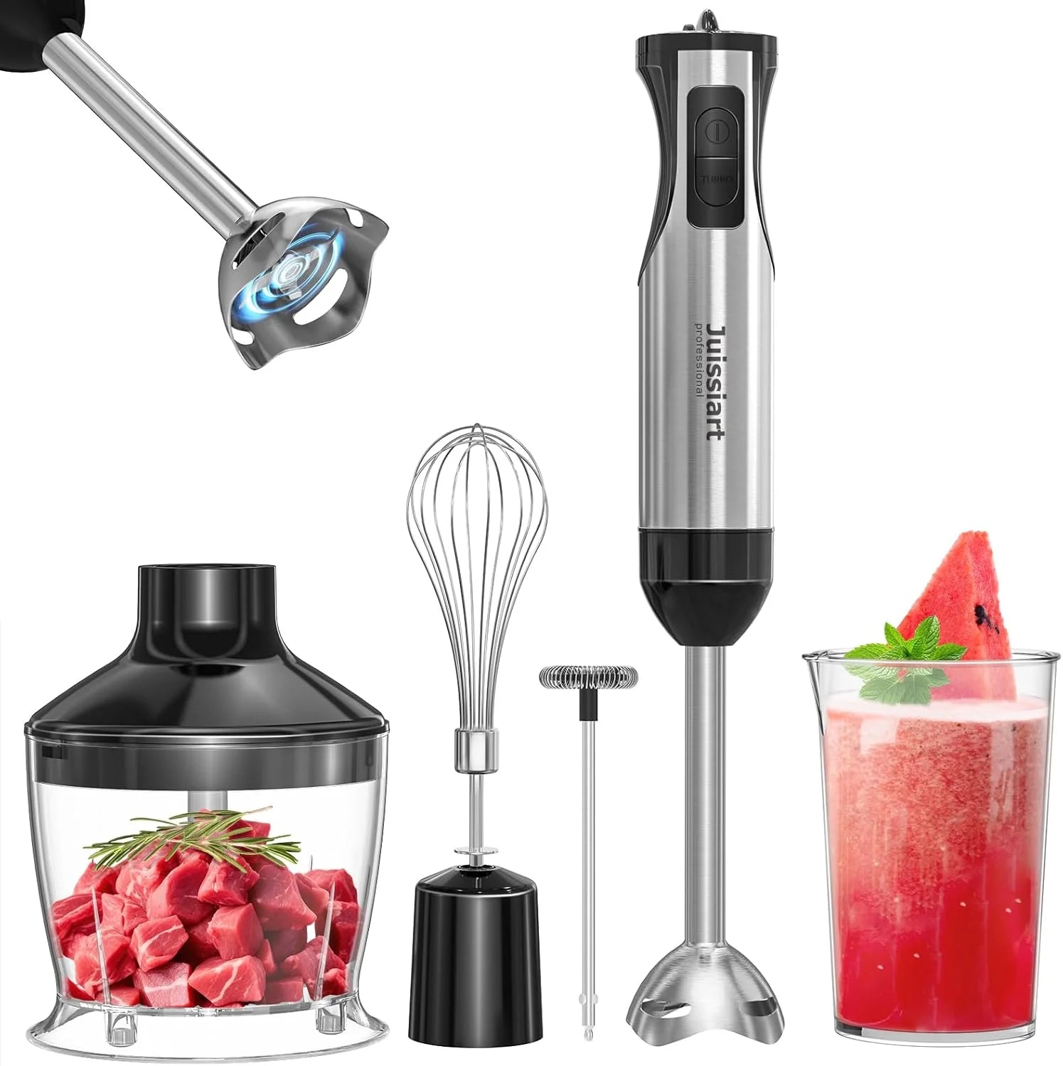 Juissiart 5in1 Hand Blender Set