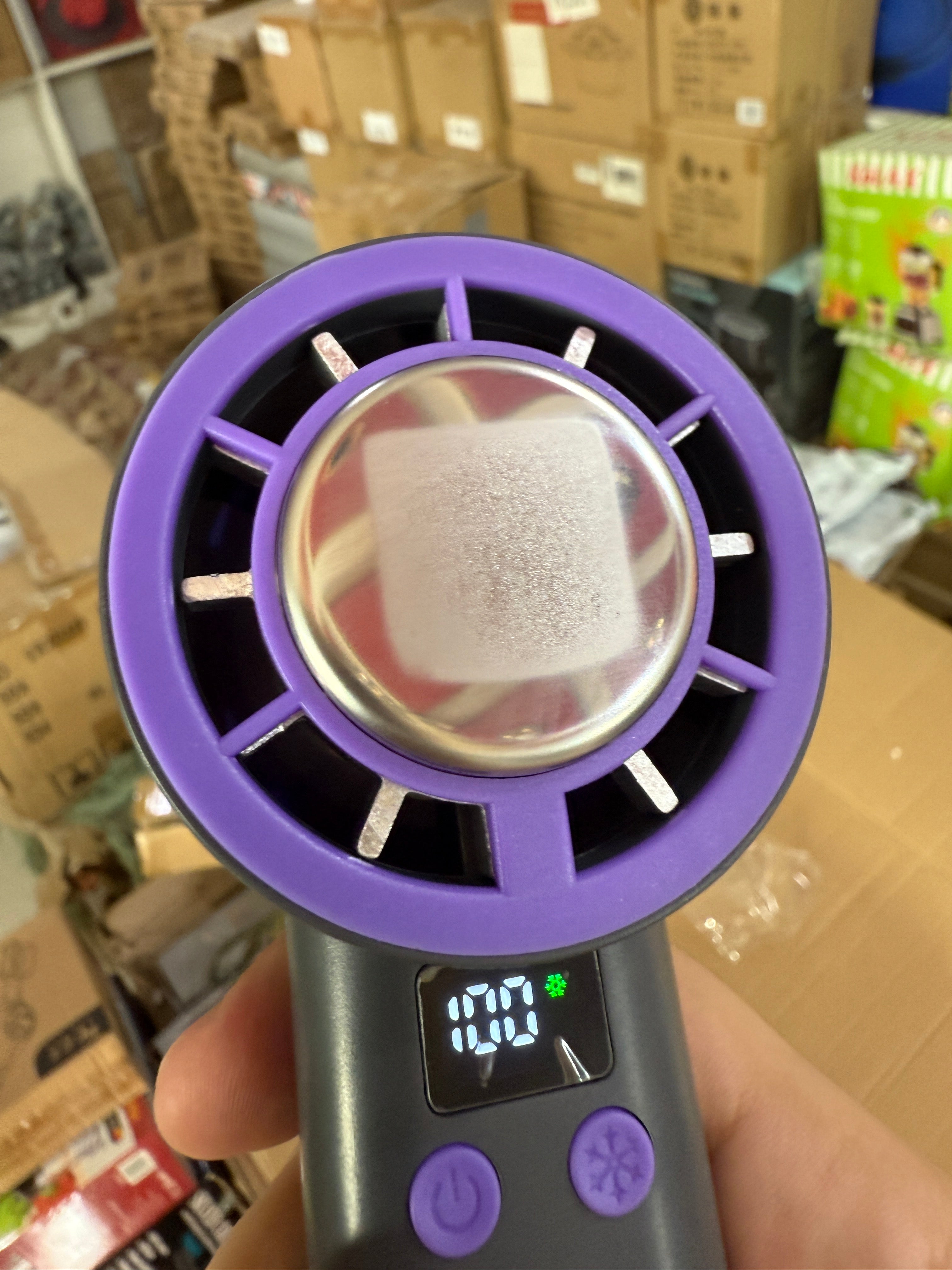 Lott Imported Ice Compression Handheld Fan