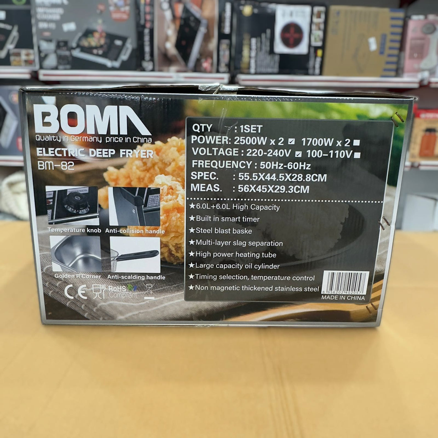 Boma 6L+6L Deep Fryer