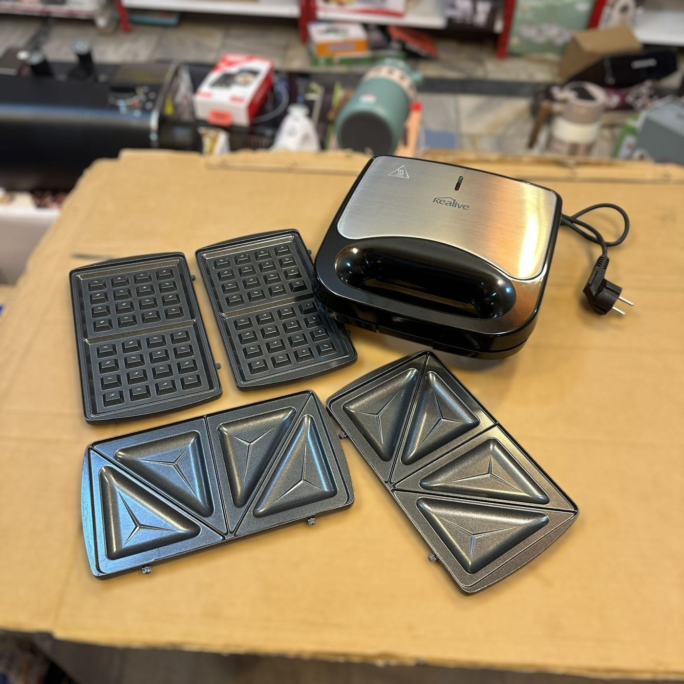 Kealive 3in1 Sandwich Maker & Grill Maker
