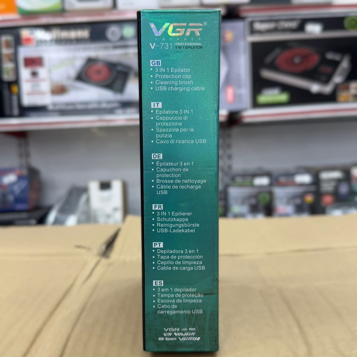 Imported VGR 3 in 1 Epilator V-731