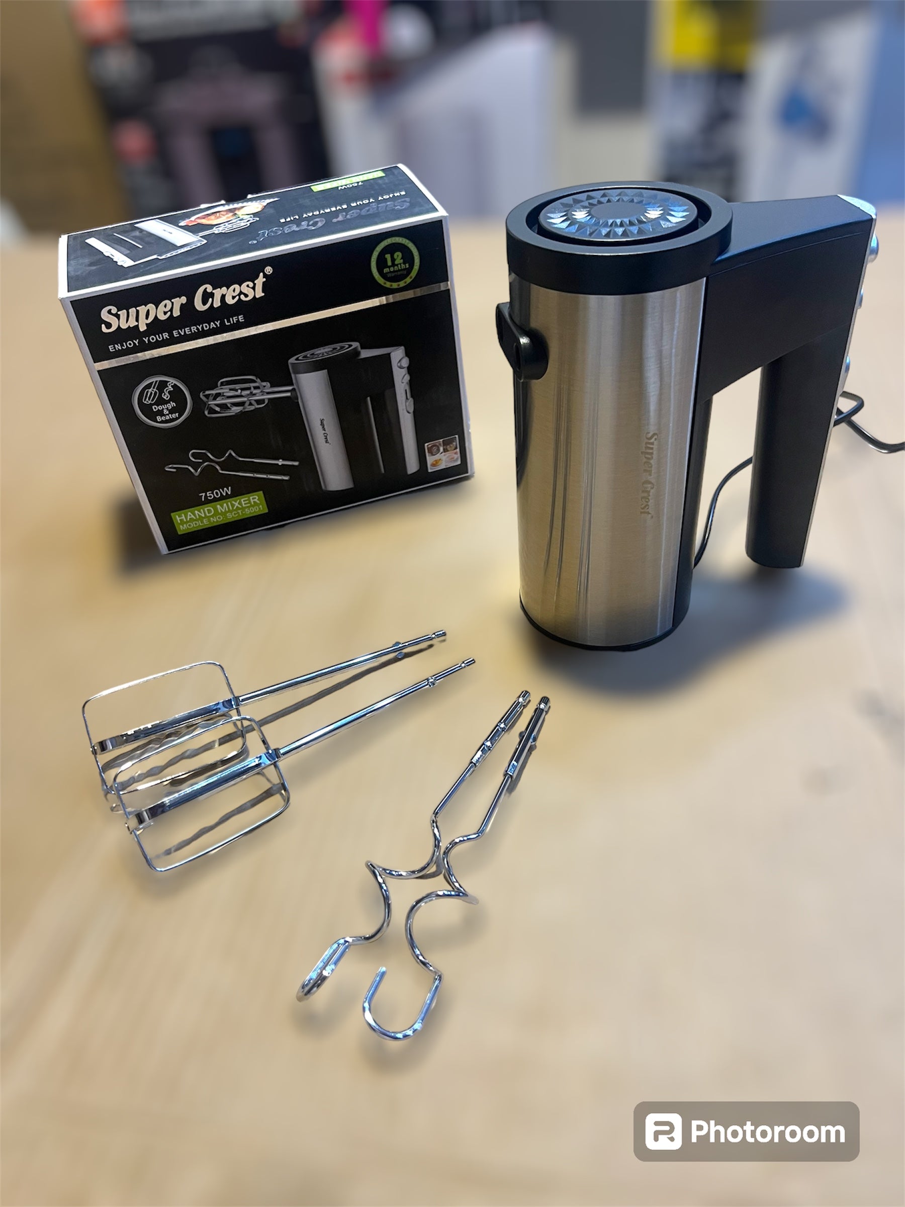 Super Crest Hand Beater & Mixer