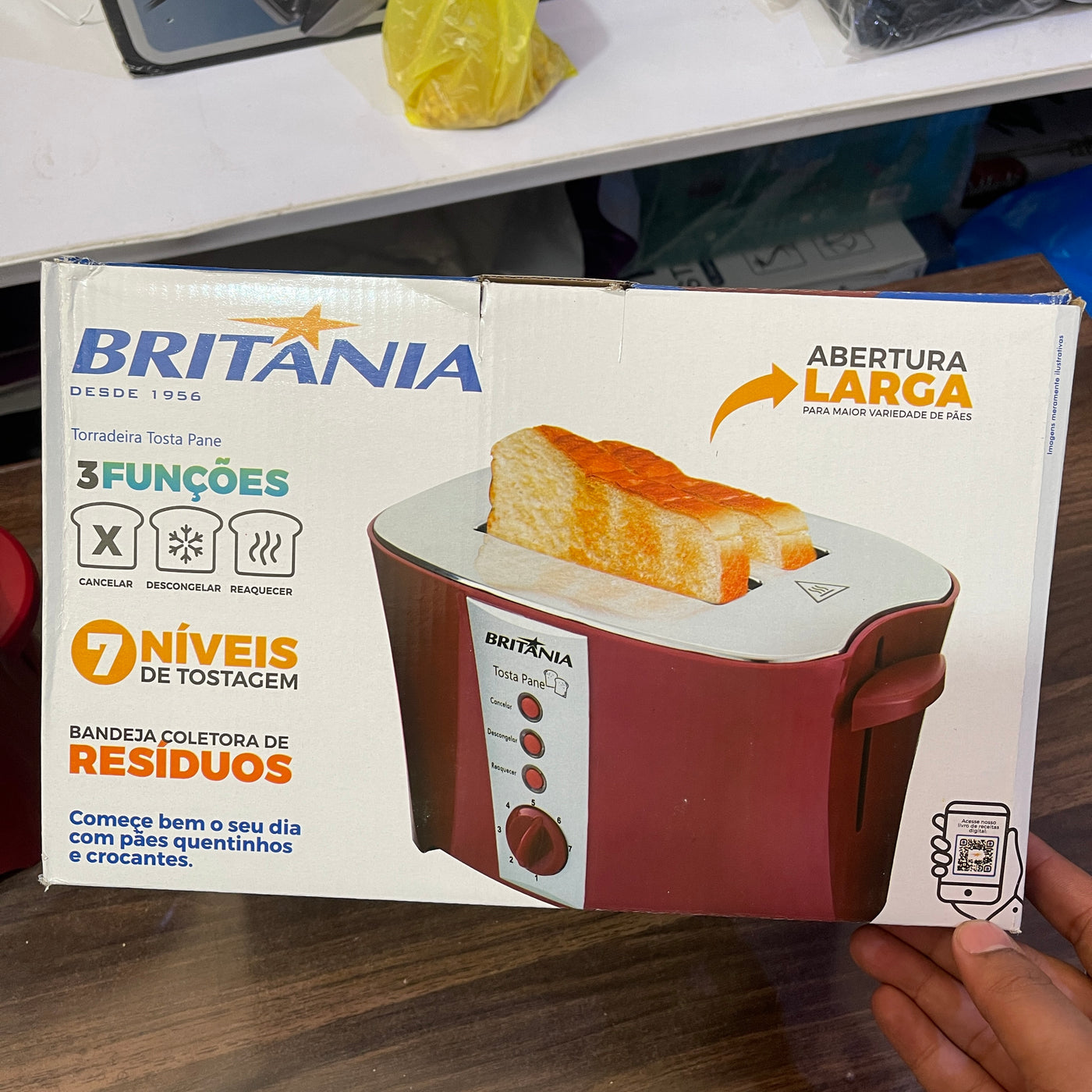 Lott Imported Britania Electric Toaster