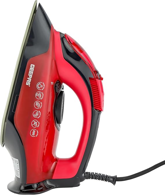 GEEPAS 3100W Ceramic Steam Iron-24026
