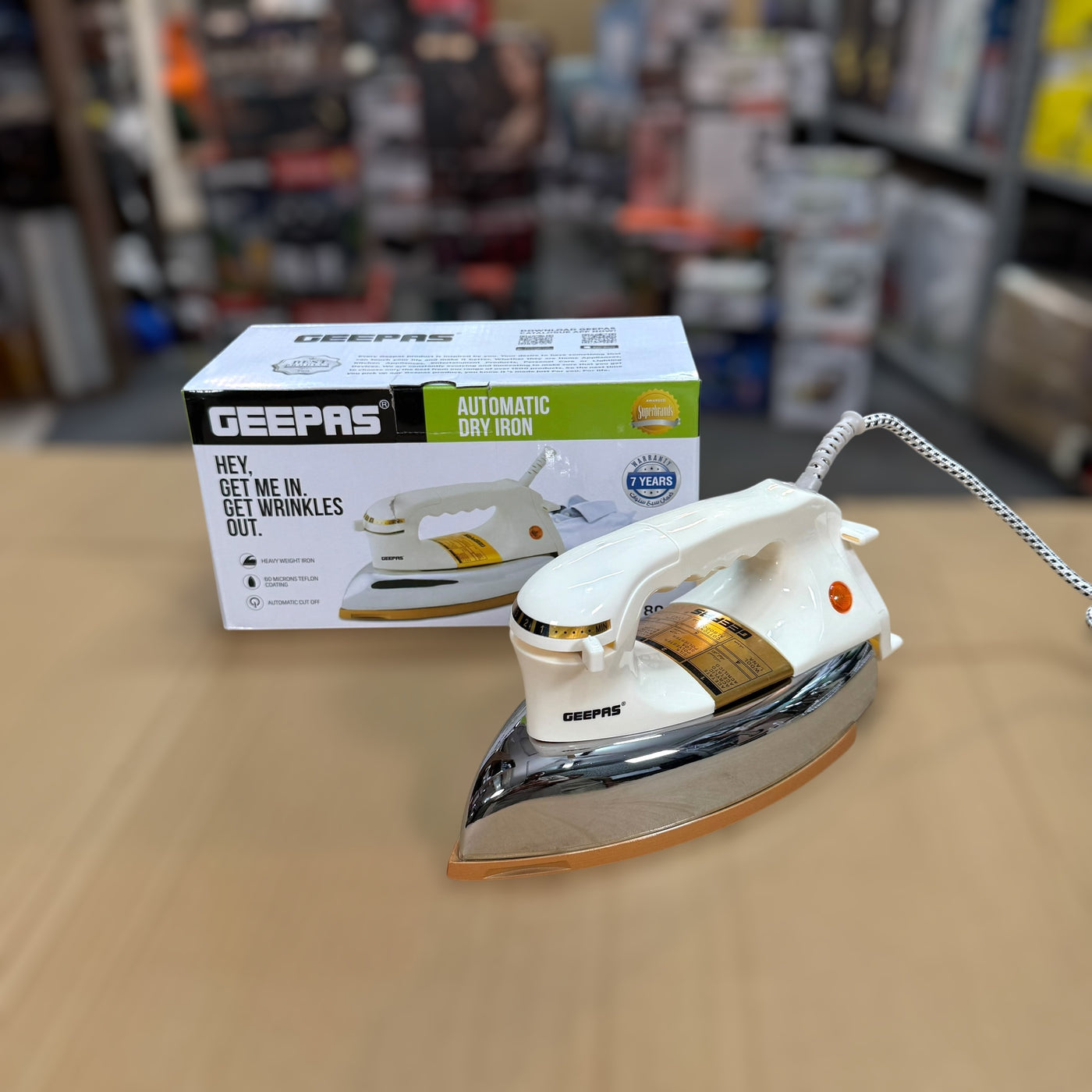Geepas Automatic Dry Iron