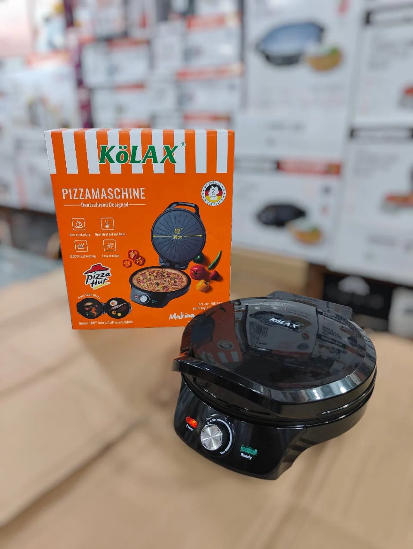 Kolax 12 inch 30 cm pizza maker