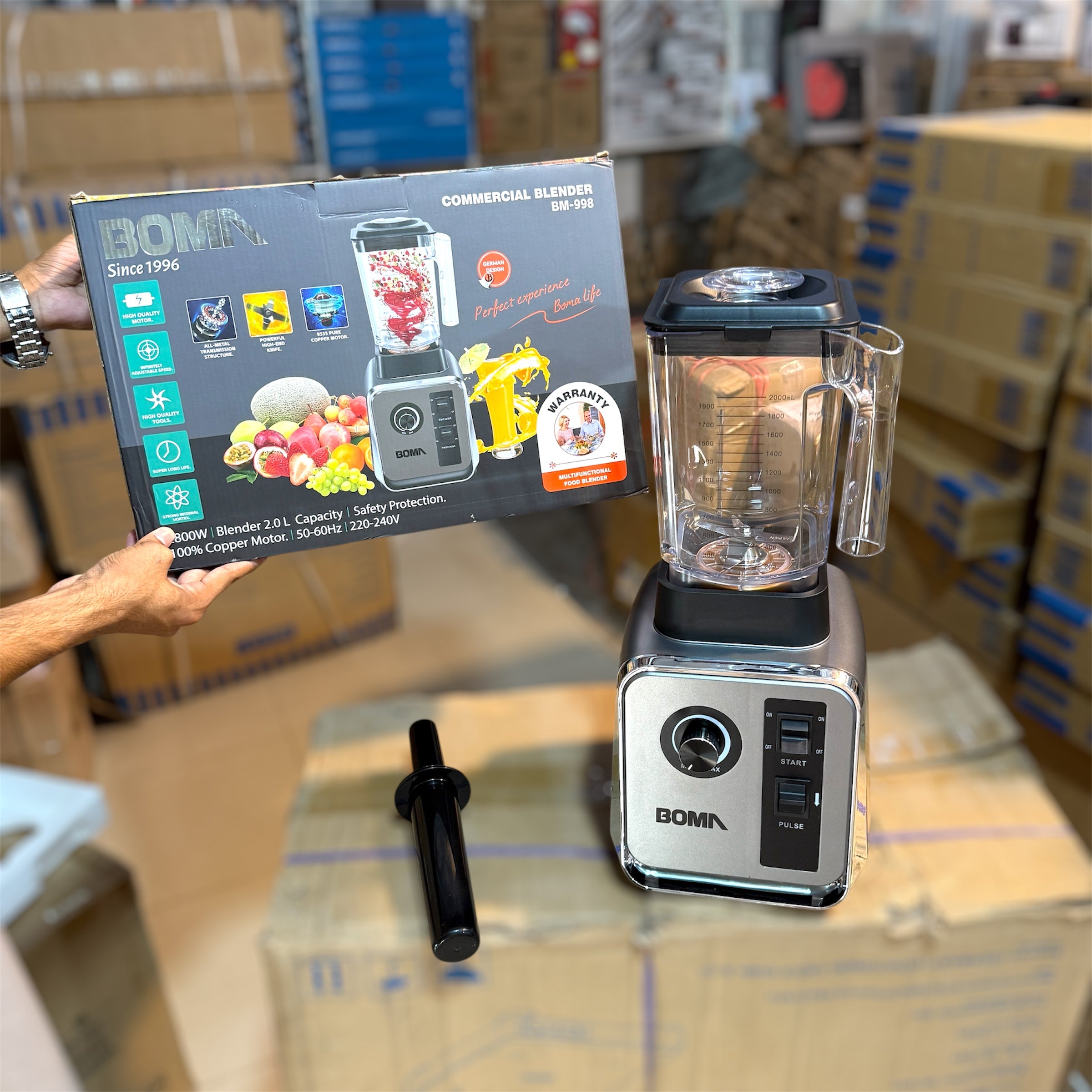 Boma Commercial Blender BM-998