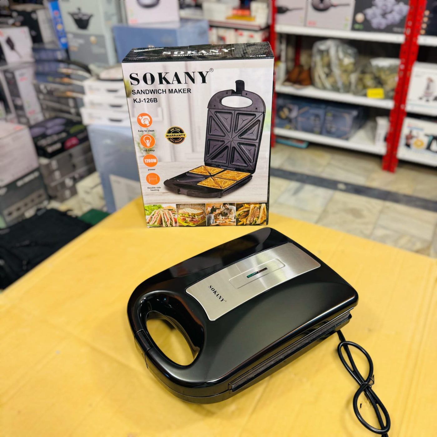 Sokany 8slice Sandwich Maker