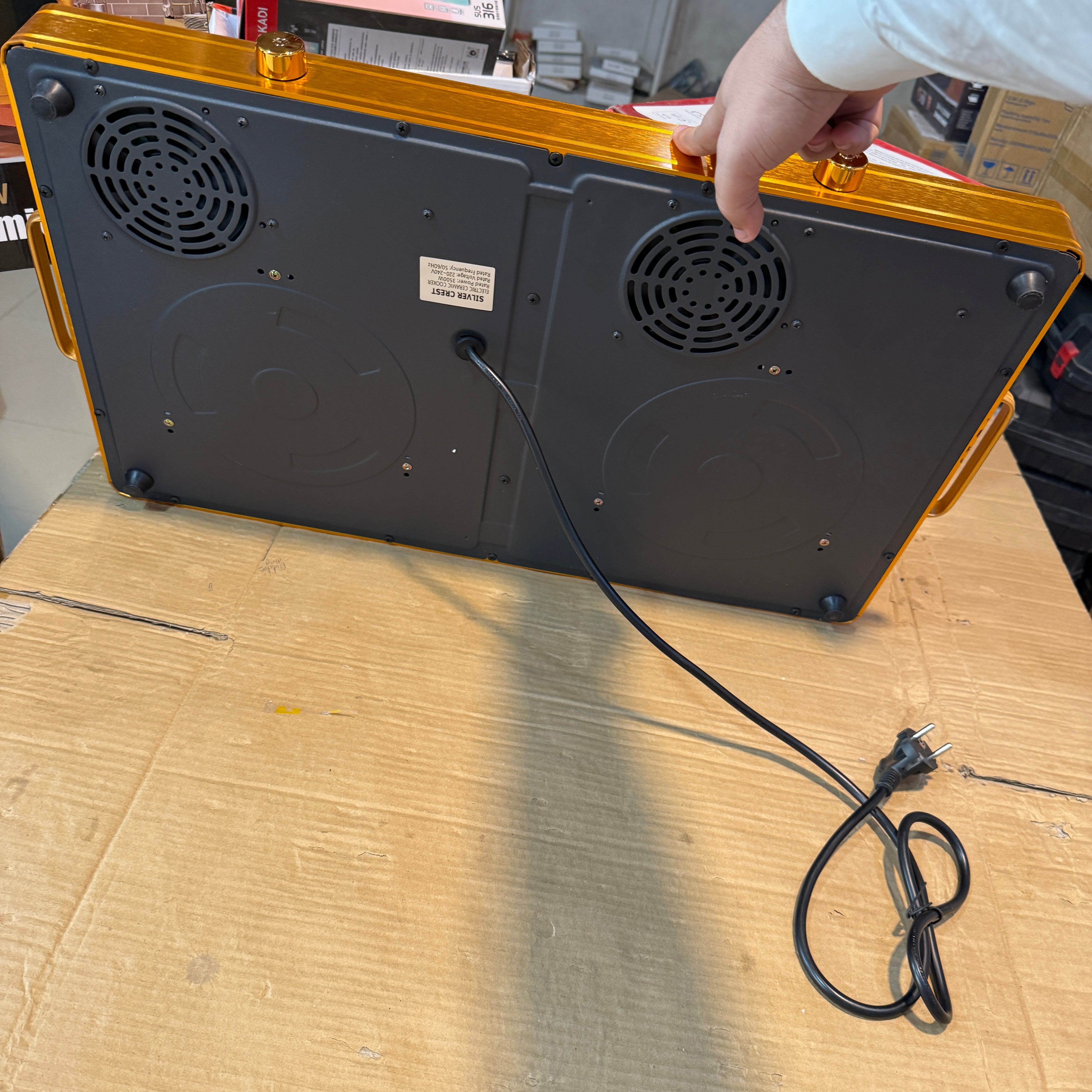 Silver Crest Double Burner Electric HotPlate