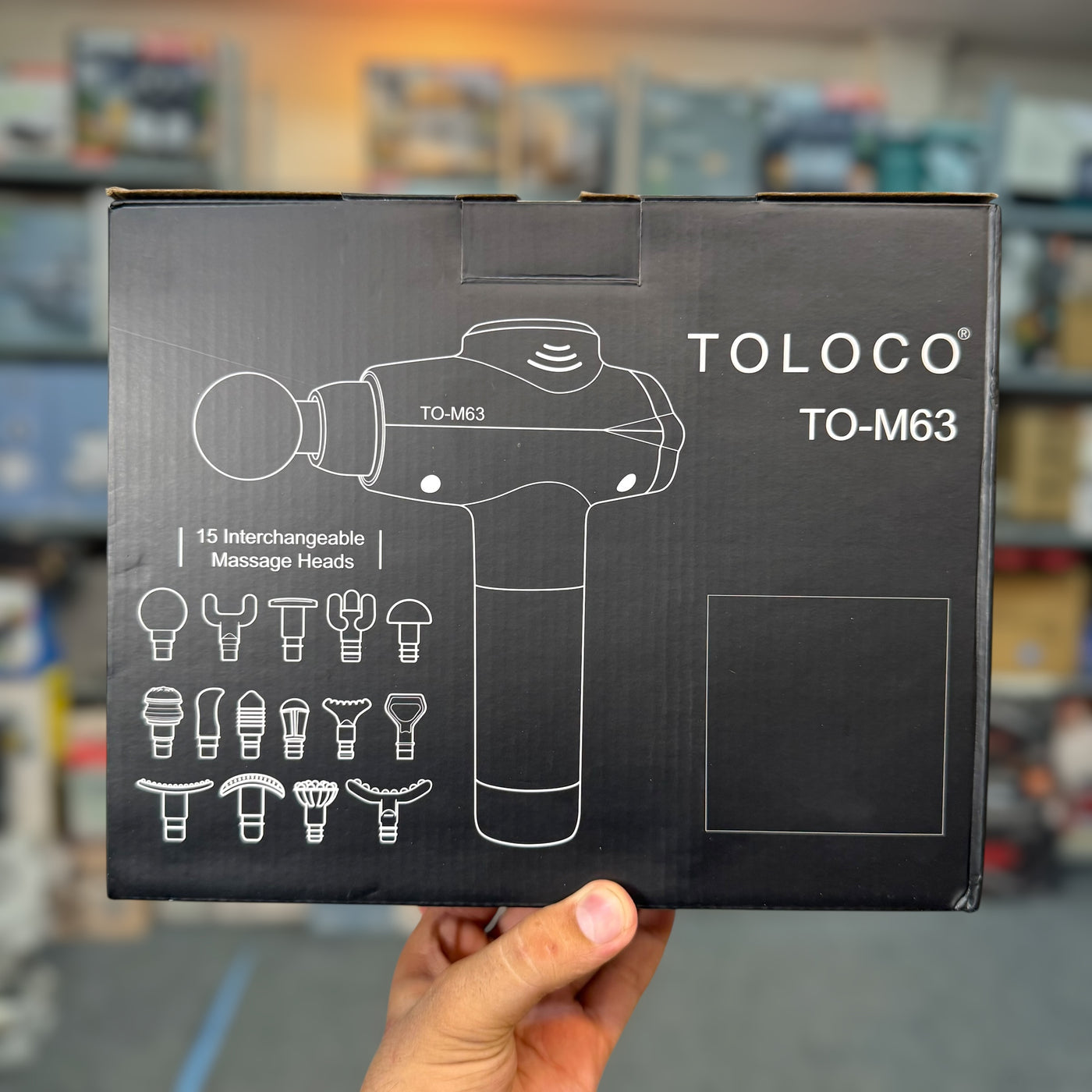 Imported Toloco 16in1 Powerful Gun Massager