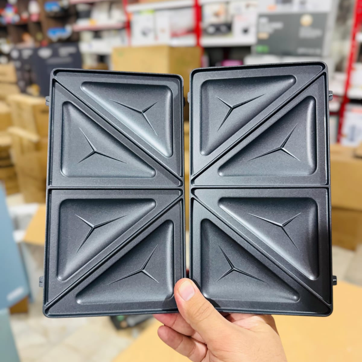 Uakeen 6-in-1 Sandwich Maker ZL-410