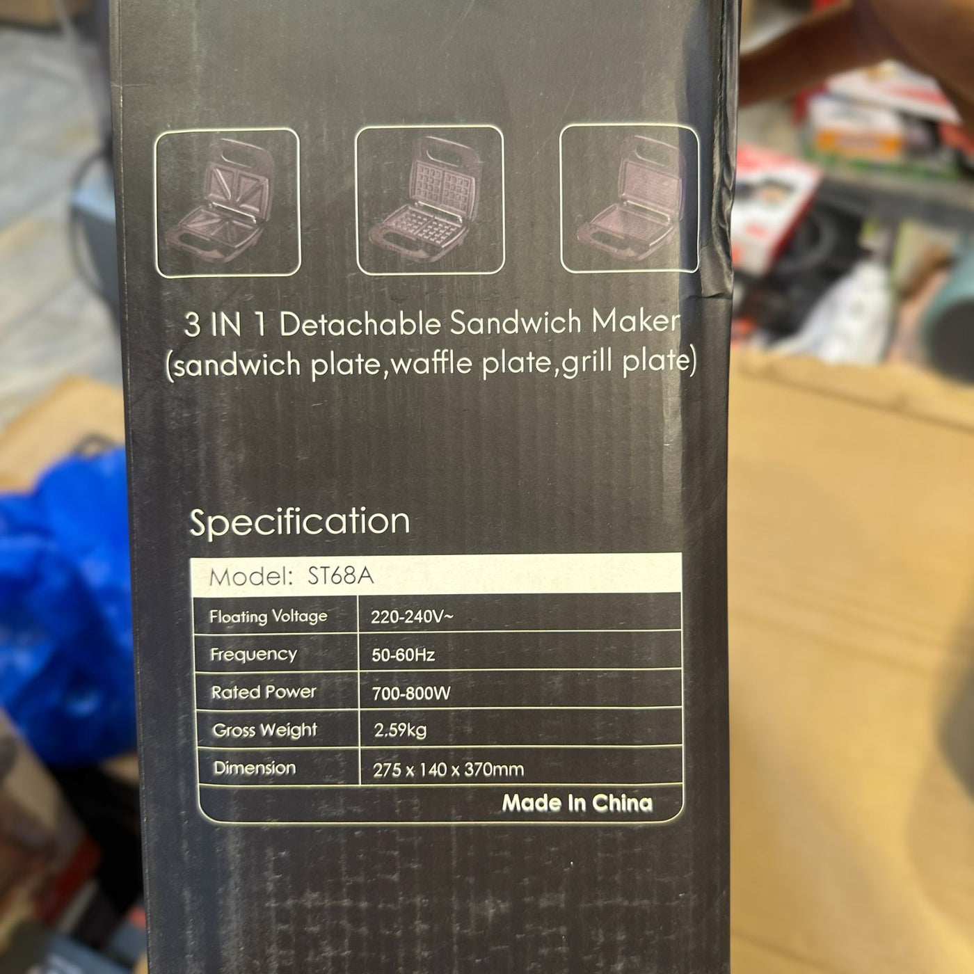 Kealive 3in1 Sandwich Maker & Grill Maker