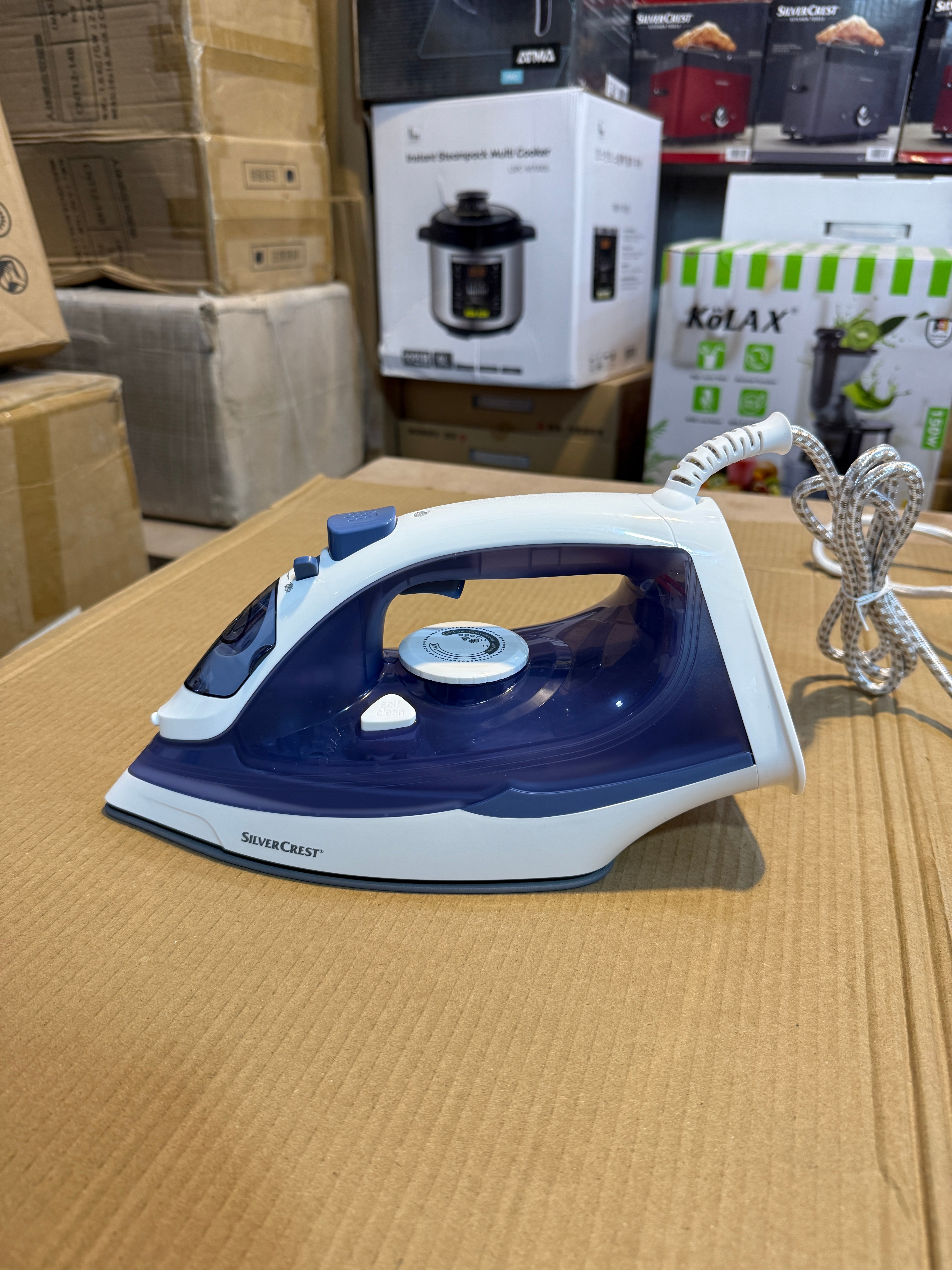 Silver Crest Silver Plate Steam Iron