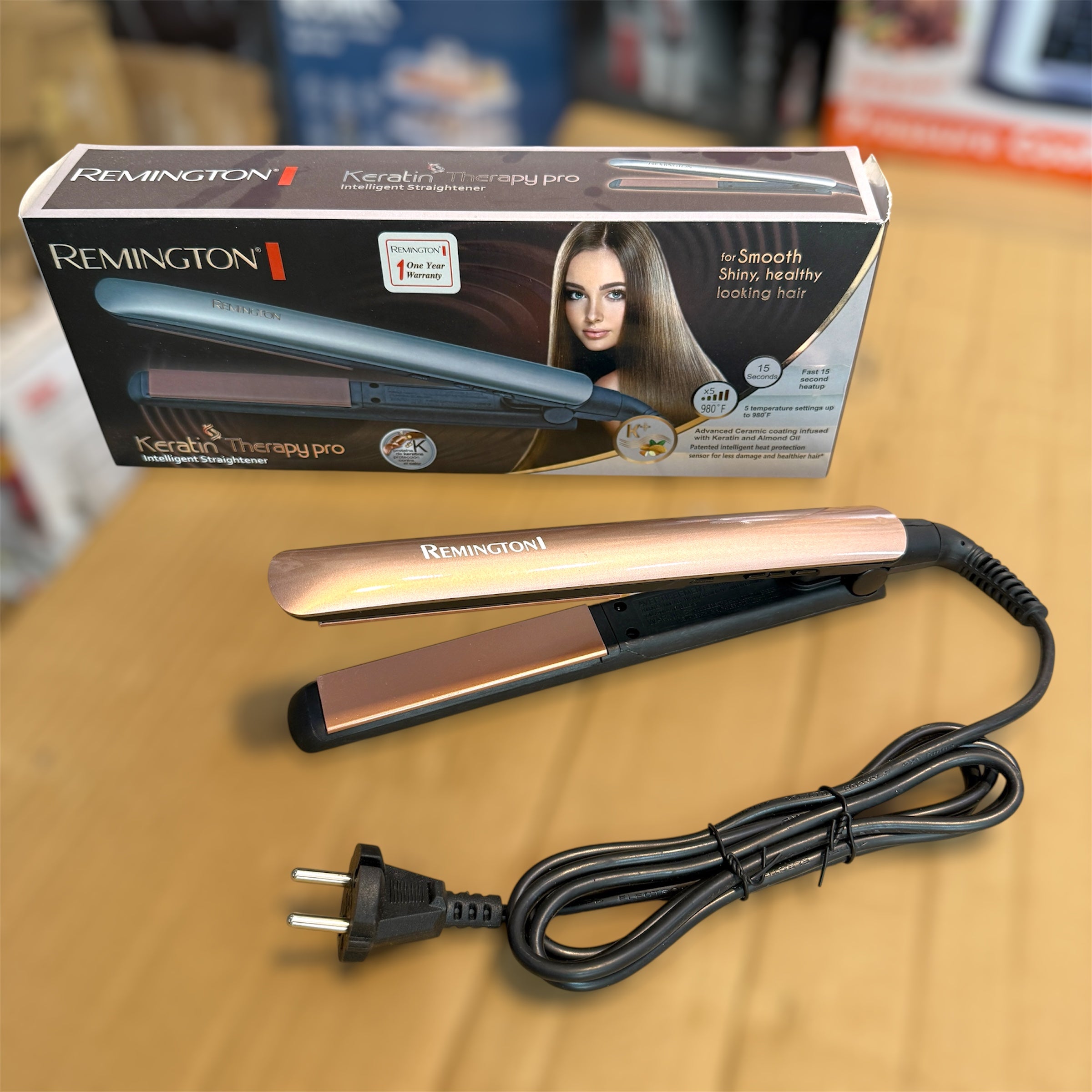 Remington keratin therapy Pro Straightener