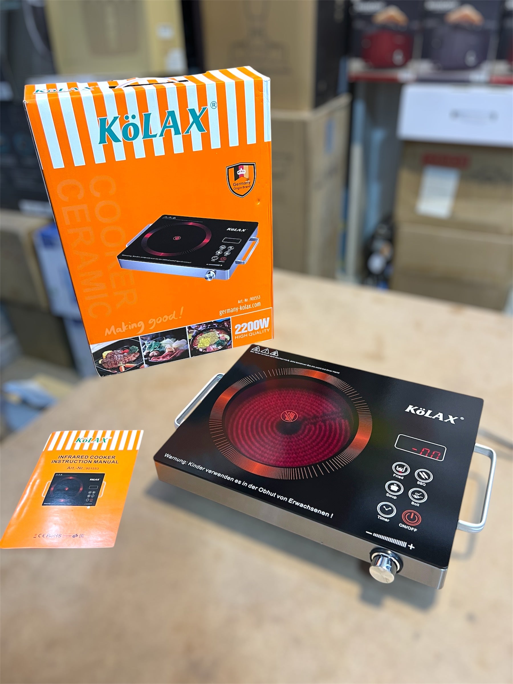 Kolax Germany Branded Electric Universal HotPlate