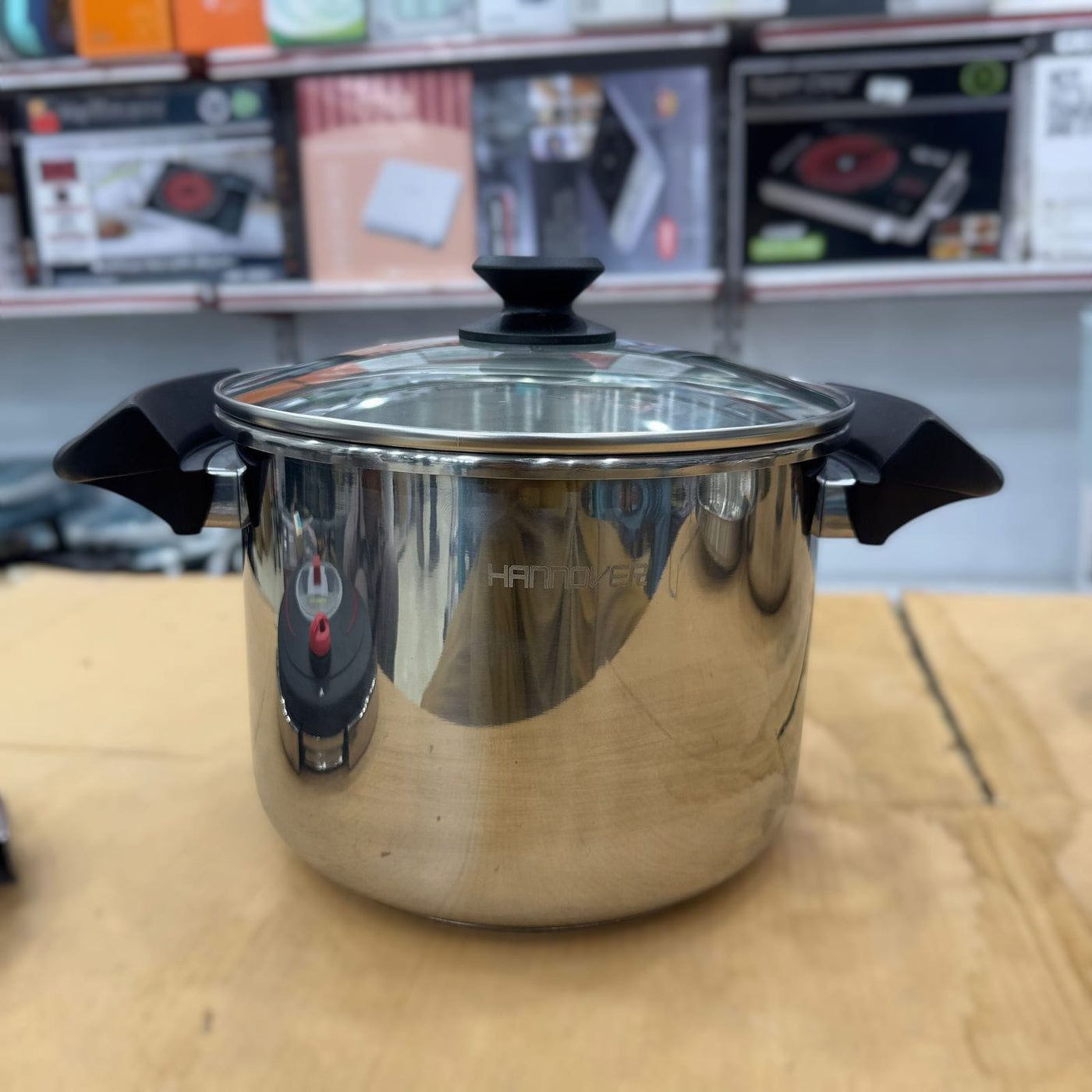 Hanover 5pcs Automatic Pressure Cooker Set 6 & 8 Litre