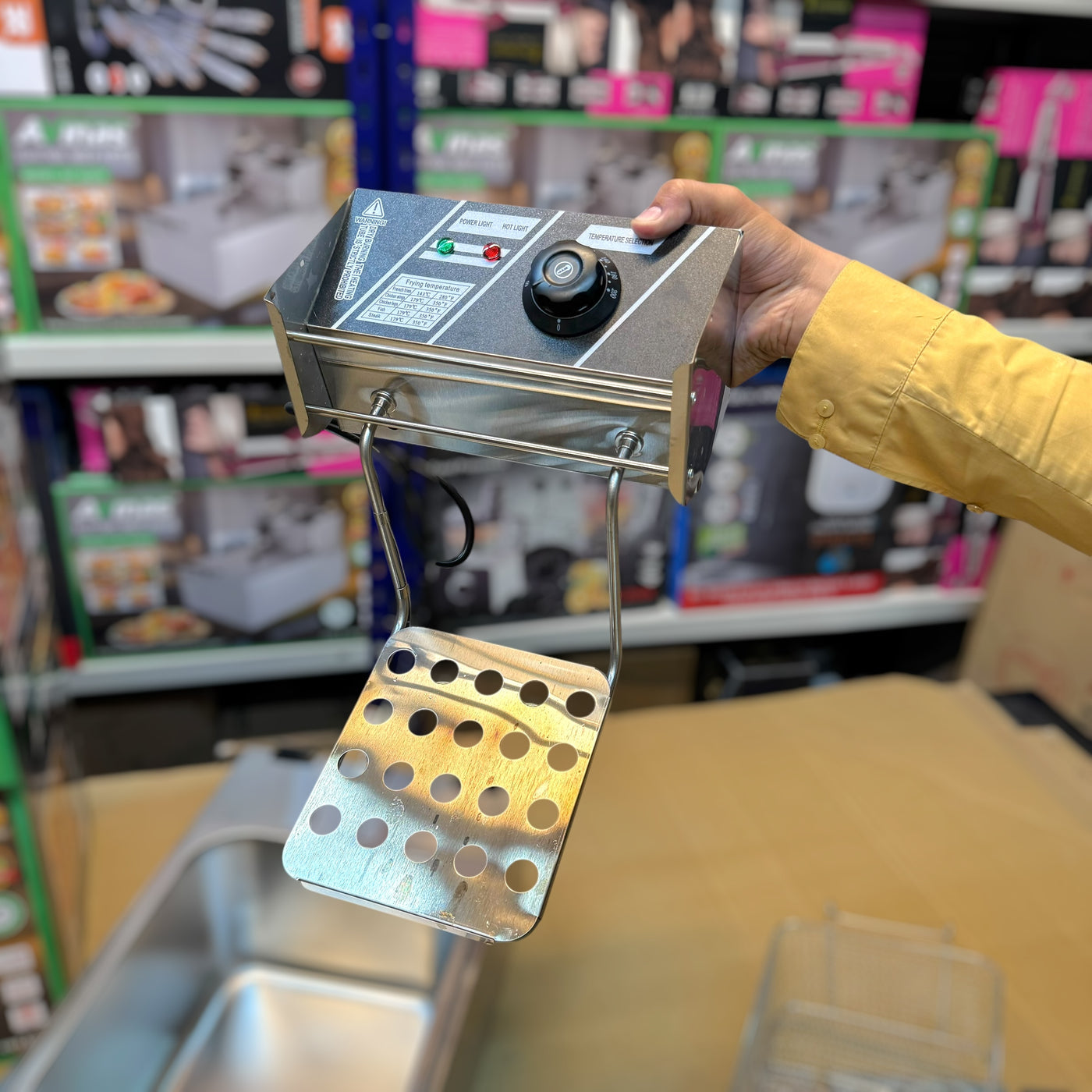 Imported Avinas 6.8L Electric Deep Fryer