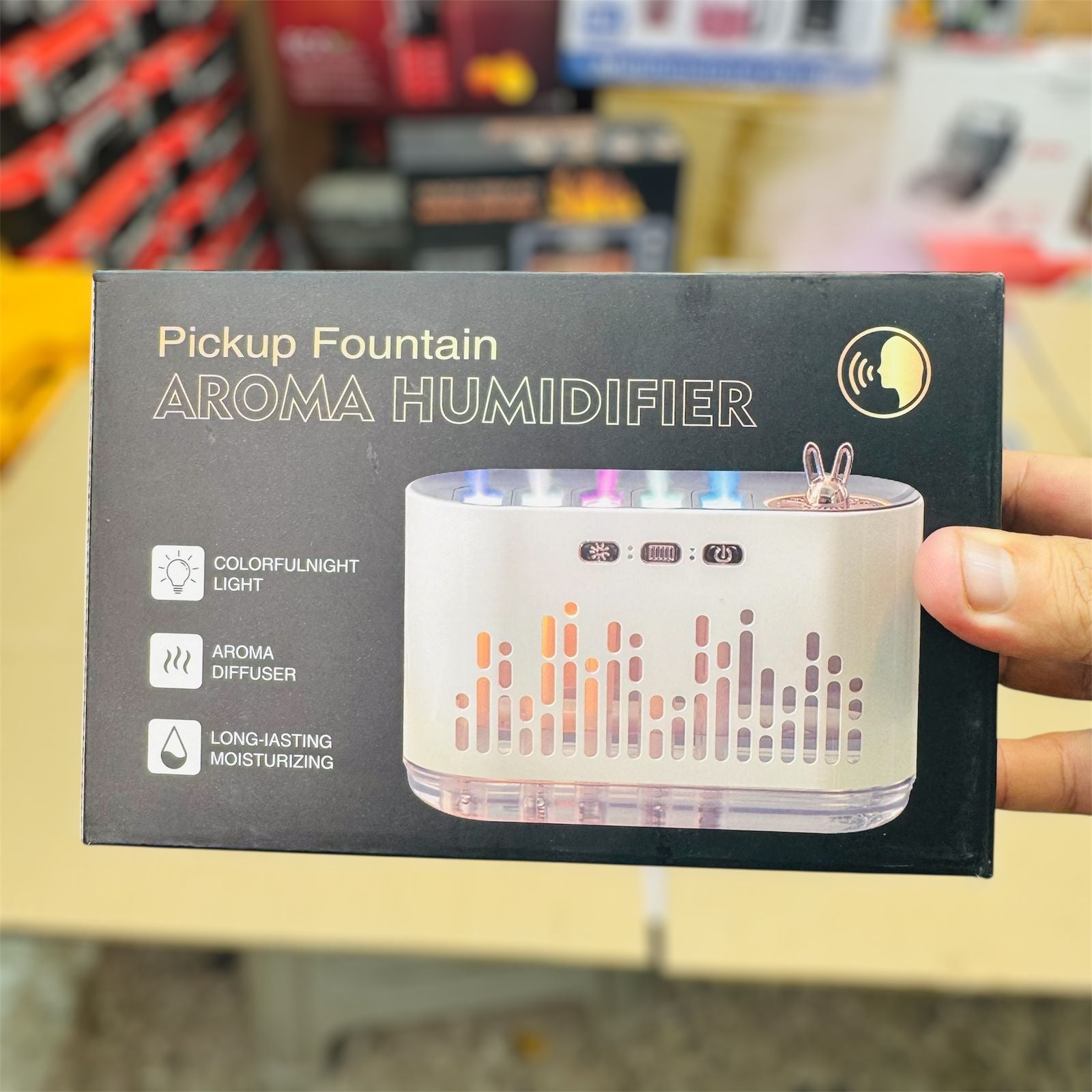 Imported MultiLight Pickup Fountain Aroma Humidifier