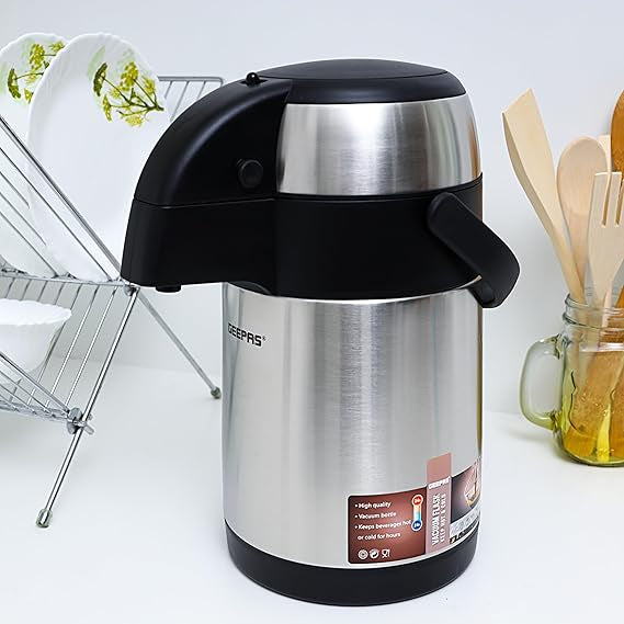 Geepas Stainless Steel Air Pot Flask 5262