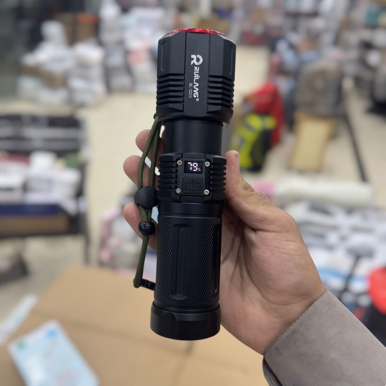 Ruilang Strong Light Flashlight Torch RL-2211