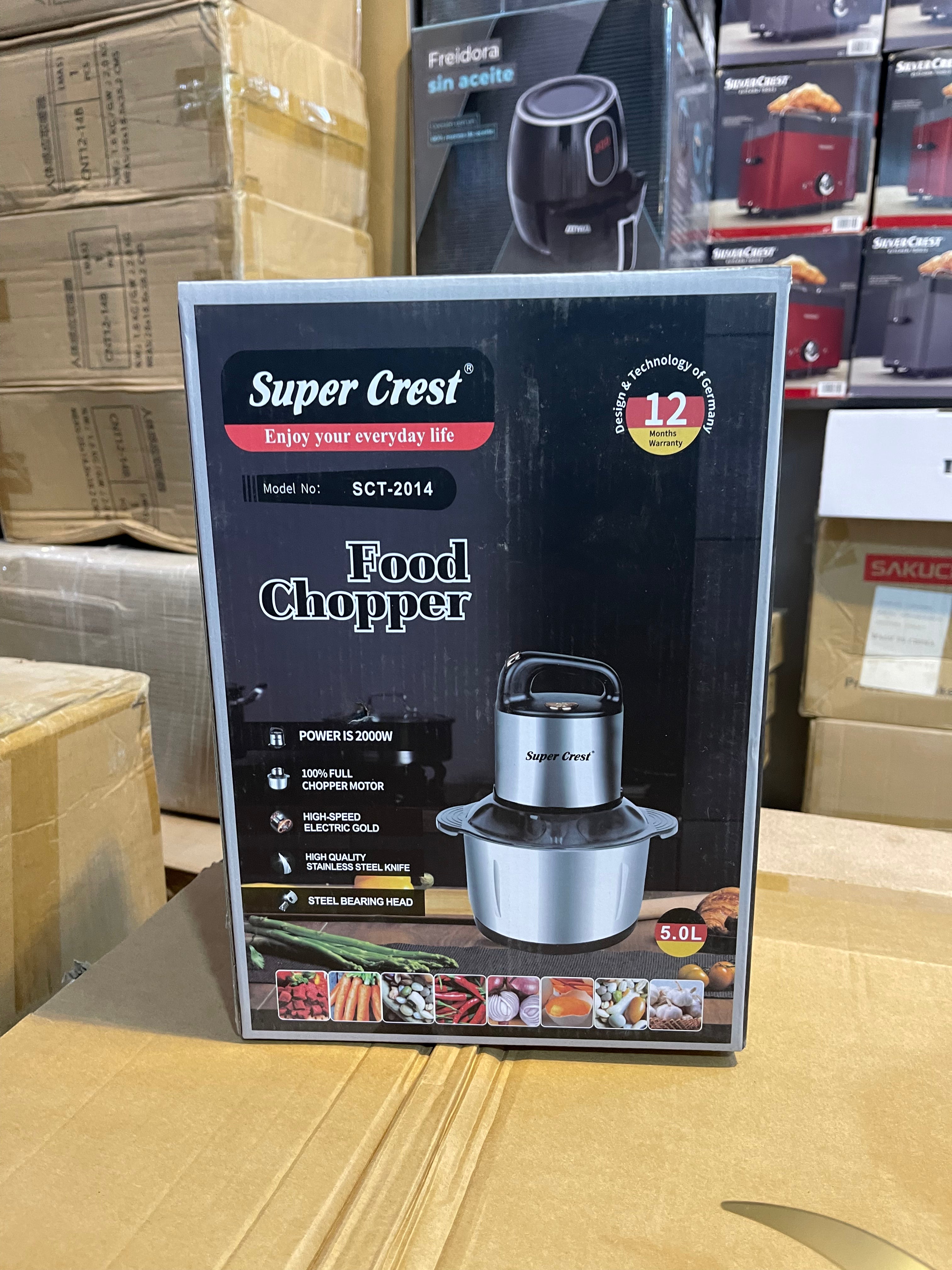 Super Crest Meat Chopper 5Litre