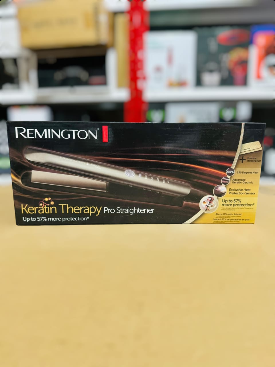 REMINGTON Keratin Therapy Hair Sraightener