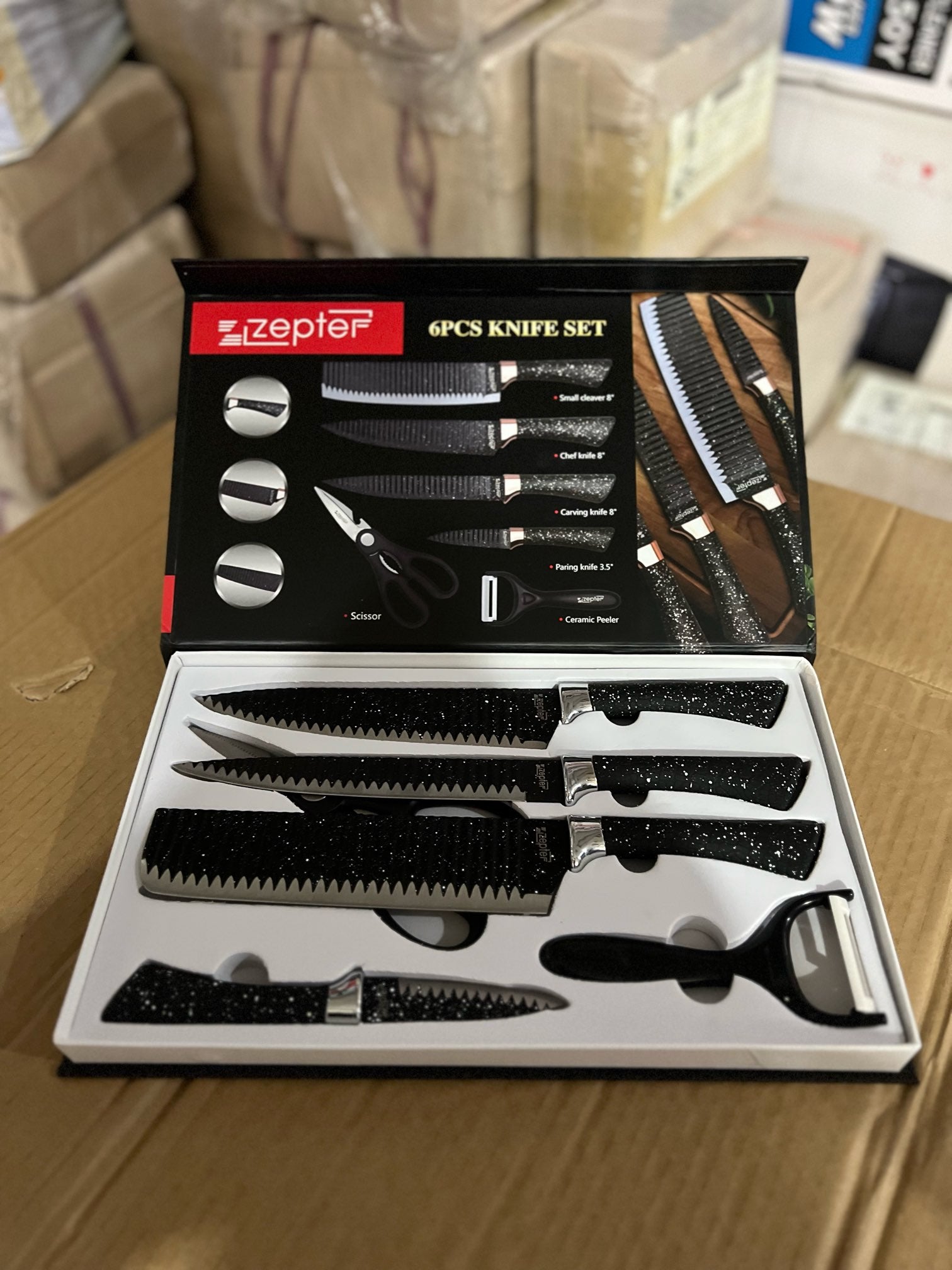 Zepter 6pcs Knife Set